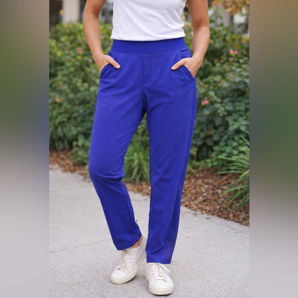 Athleta Cobalt Blue Athletic Pants – Size 4